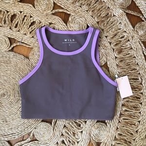 Wilo Ribbed Crop Top